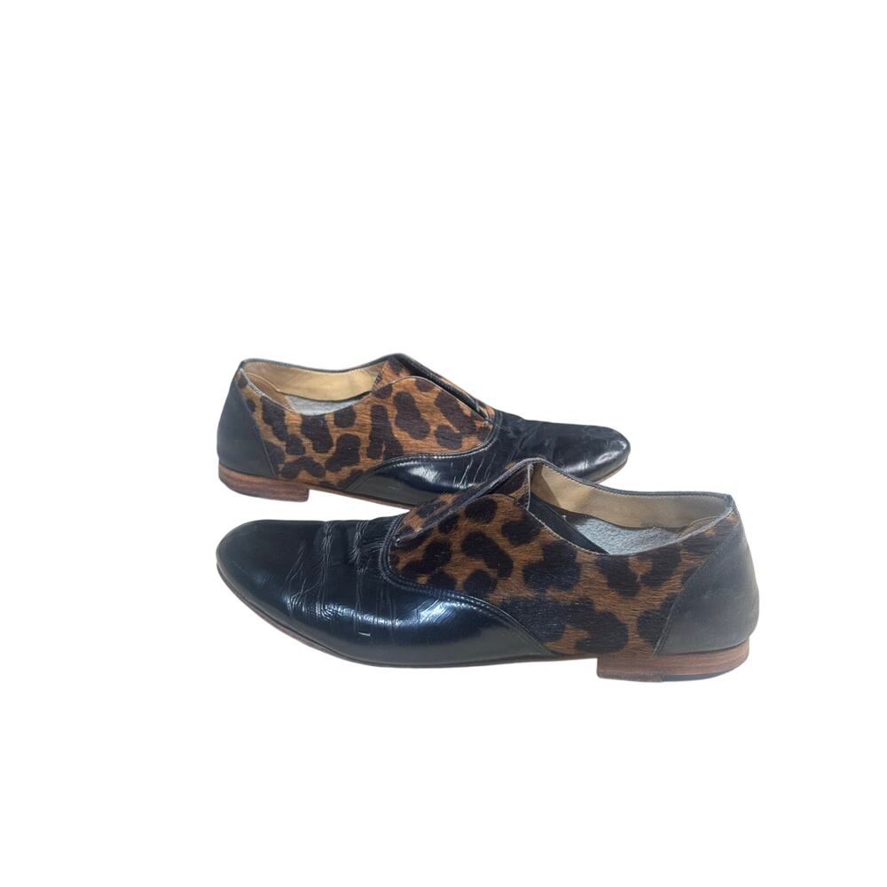 Gekke leopard print oxfords size 38 euro